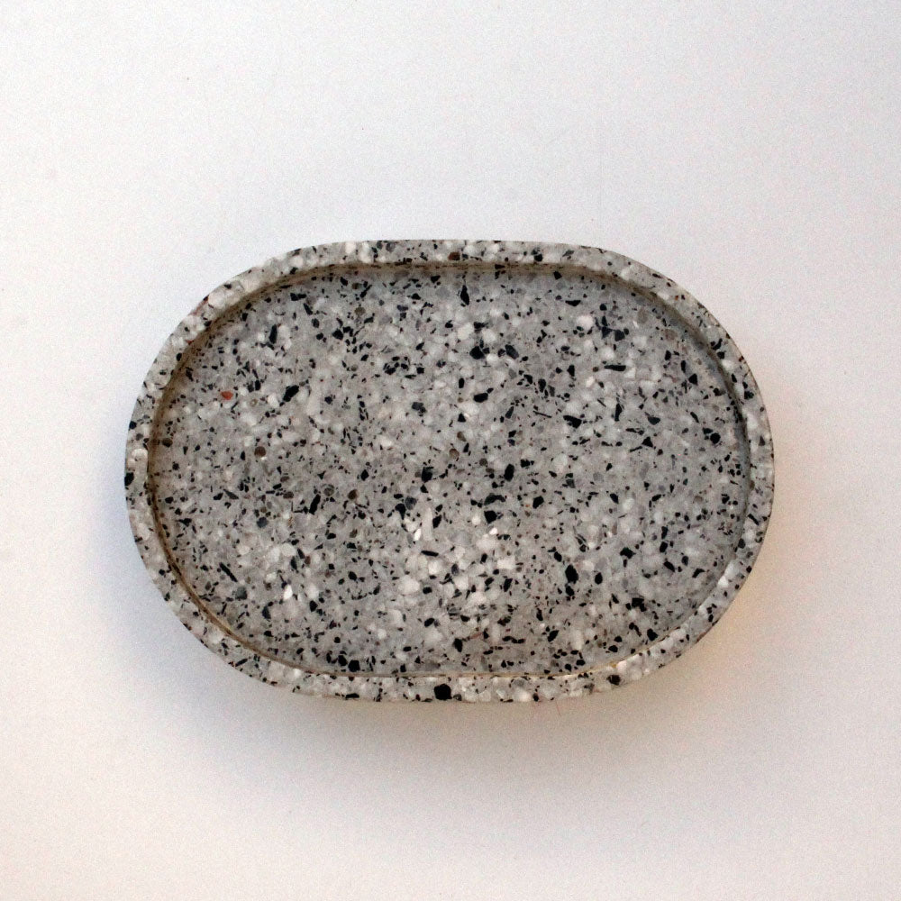 Oval Tray - Light Grey image