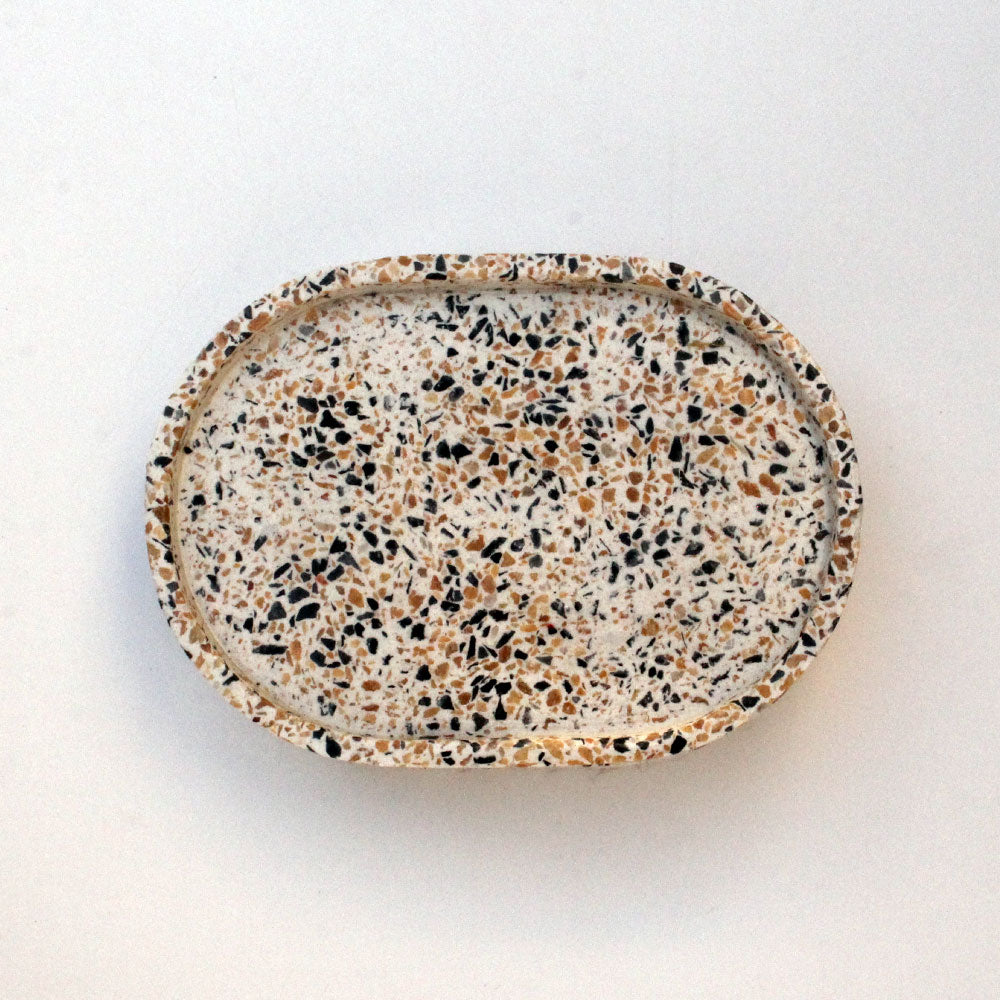 Oval Tray - White Forest image