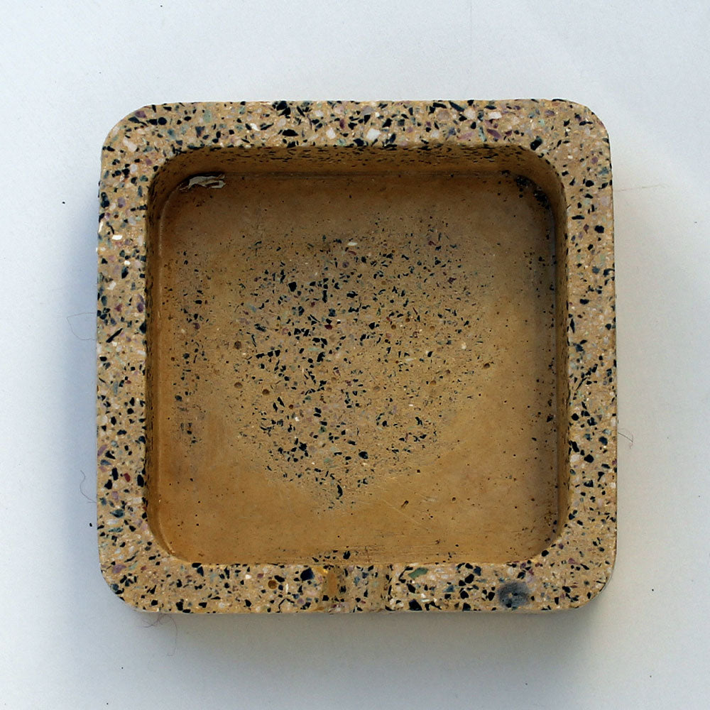 Rectangle Ashtray - Yellow image