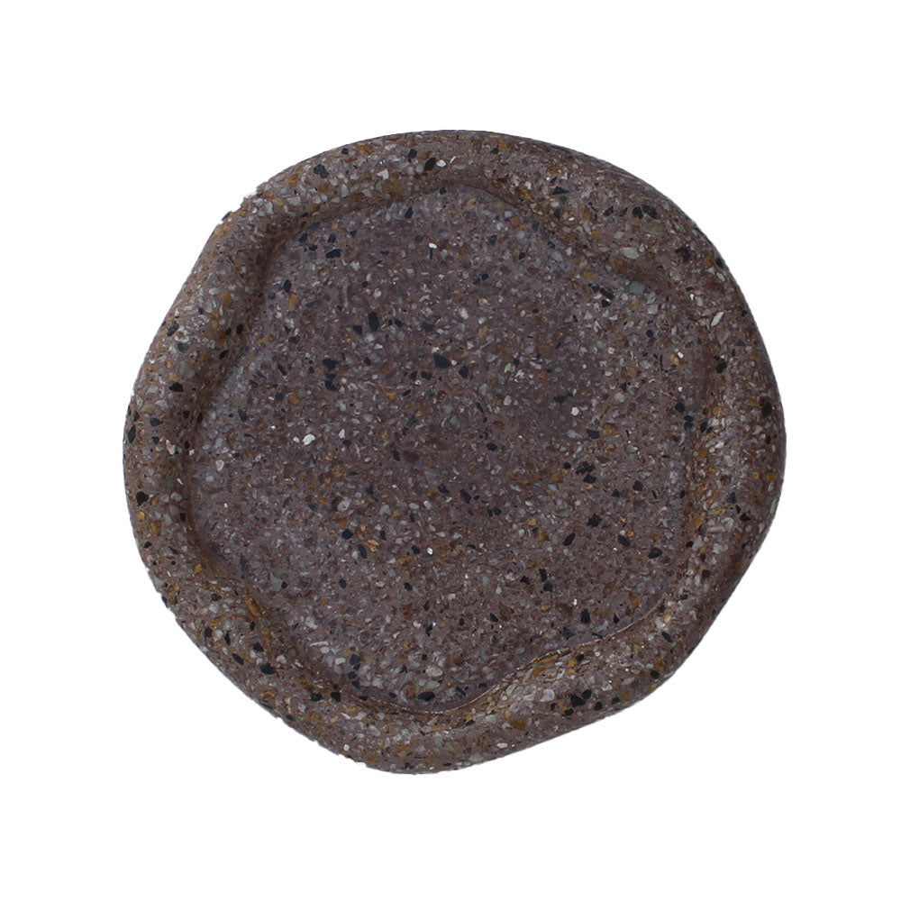 Salver - Round Salver, Brown image