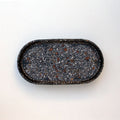 Elliptical Ovalish Tray - Black image