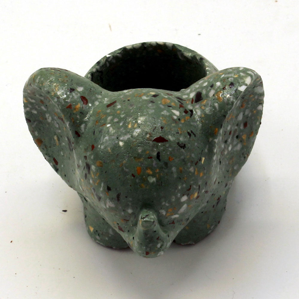Baby Elephant Planters - Green image