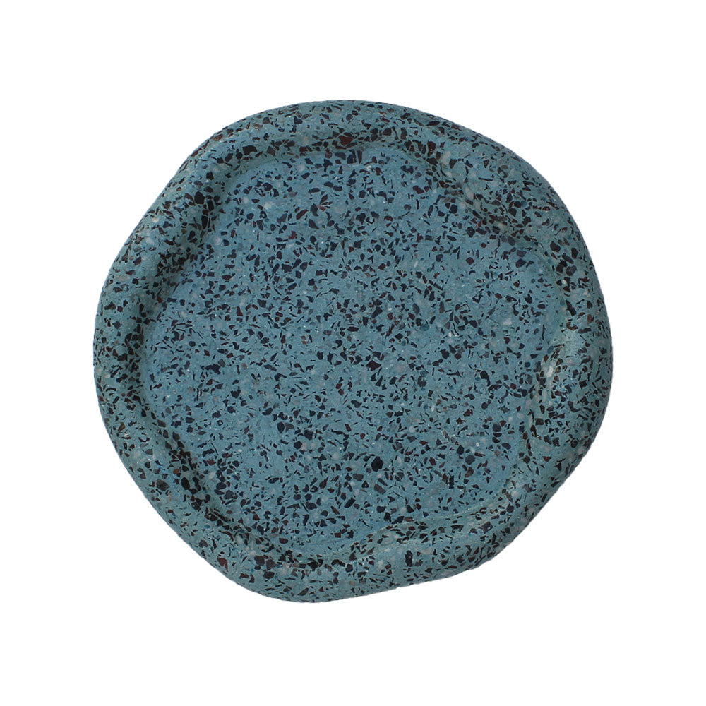 Salver - Round Salver, Blue image